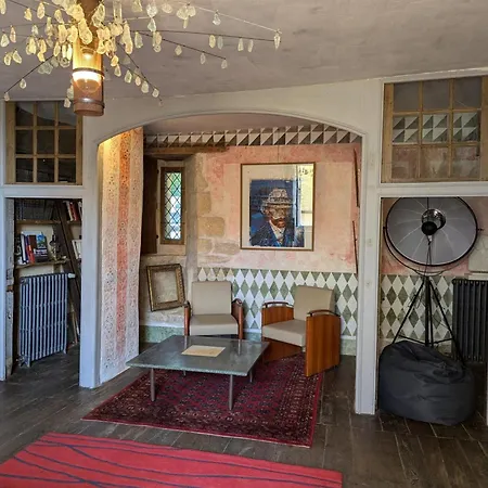 Prázdninový dům Prieure Du Xveme Restaure, Jardin Clos De 2000 M², Piscine, Cheminee, Wifi Fibre, Proche Eglise - Fr-1-653-219 Beaulieu-sur-Sonnette