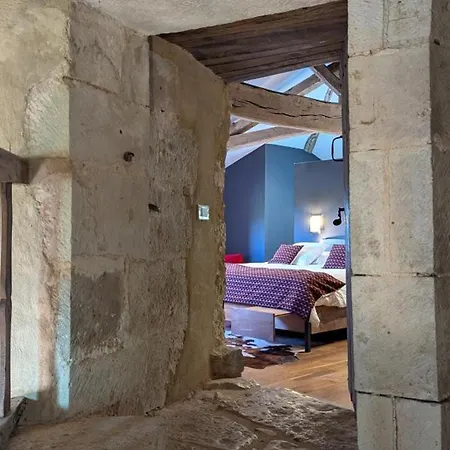 Prieure Du Xveme Restaure, Jardin Clos De 2000 M², Piscine, Cheminee, Wifi Fibre, Proche Eglise - Fr-1-653-219 منزل ريفي Beaulieu-sur-Sonnette