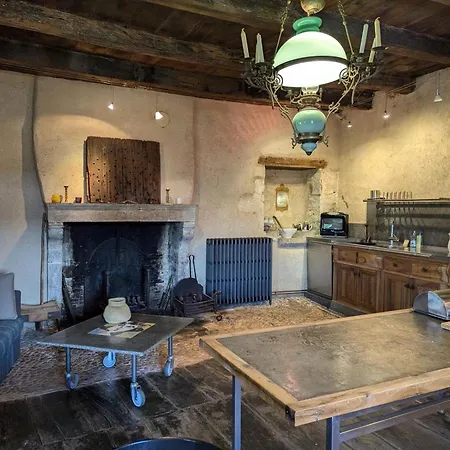 منزل ريفي Prieure Du Xveme Restaure, Jardin Clos De 2000 M², Piscine, Cheminee, Wifi Fibre, Proche Eglise - Fr-1-653-219