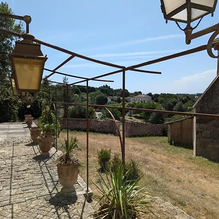 منزل ريفي Prieure Du Xveme Restaure, Jardin Clos De 2000 M², Piscine, Cheminee, Wifi Fibre, Proche Eglise - Fr-1-653-219 *