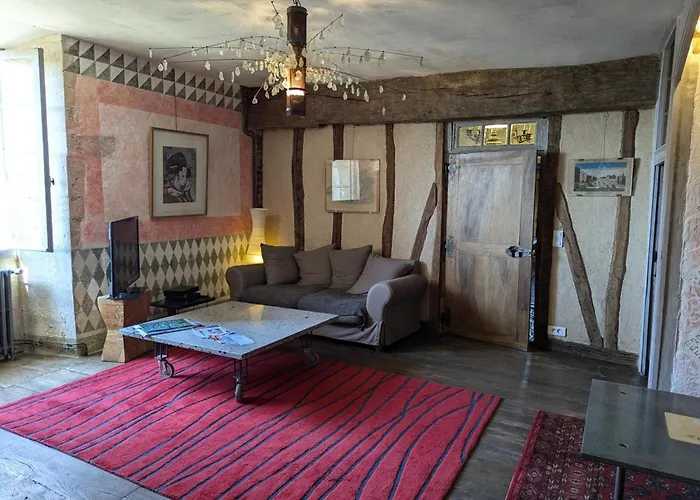 Prieure Du Xveme Restaure, Jardin Clos De 2000 M², Piscine, Cheminee, Wifi Fibre, Proche Eglise - Fr-1-653-219 Ferienhaus *