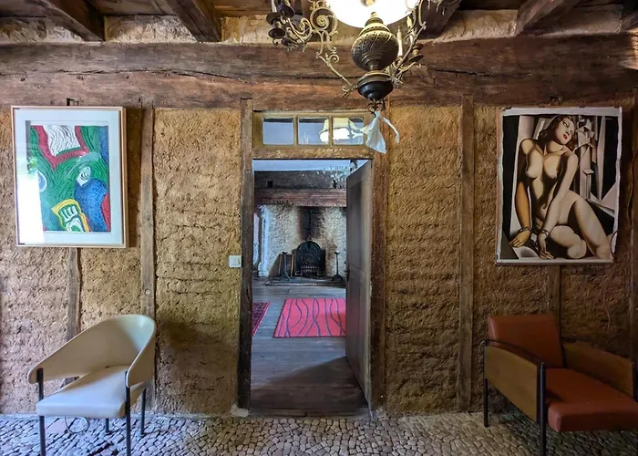 Ferienhaus Prieure Du Xveme Restaure, Jardin Clos De 2000 M², Piscine, Cheminee, Wifi Fibre, Proche Eglise - Fr-1-653-219 Beaulieu-sur-Sonnette