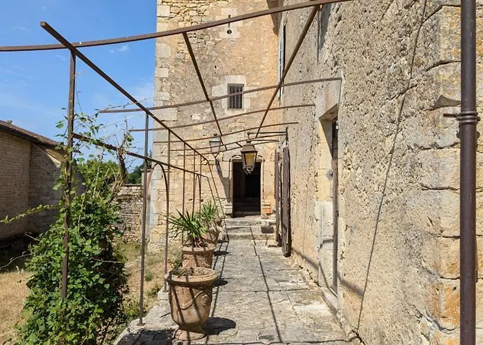 Ferienhaus Prieure Du Xveme Restaure, Jardin Clos De 2000 M², Piscine, Cheminee, Wifi Fibre, Proche Eglise - Fr-1-653-219 Beaulieu-sur-Sonnette